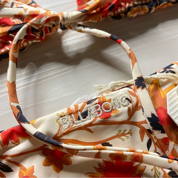 Billabong 🍉 Boho Swept Away Reversible Multi Way Tri Bikini Top | Tropic Bottoms - Picture 11 of 16